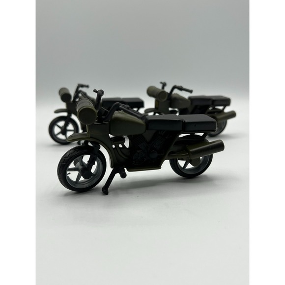 World Peacekeepers Other - Power Team Elite World Peacekeepers Motorbike x 3 1:18 3.75 Scale GI Joe - H-5